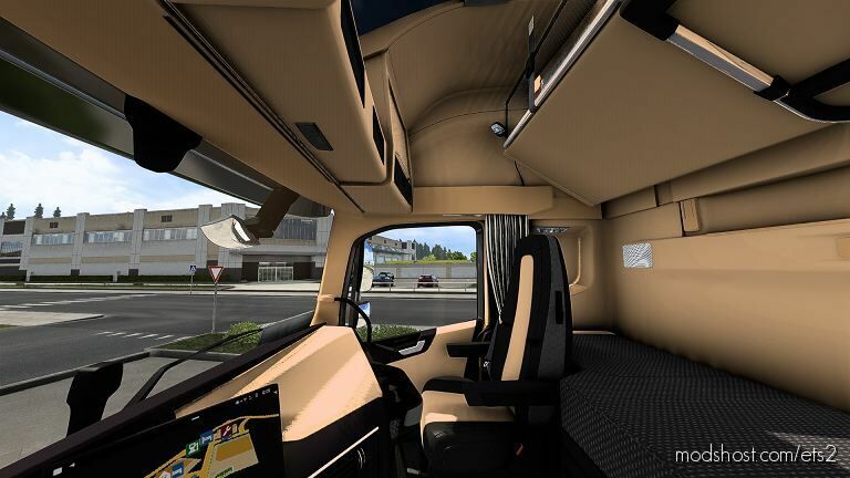 Volvo FH5 Beige Interior + Exterior for Euro Truck Simulator 2