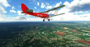 MSFS 2020 Livery Mod: DE Havilland DH-82 Tiger Moth Oo-Tgm (Image #2)