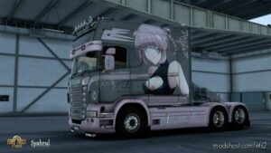 RJL Scania Longline Nazuna Nanakusa Skin for Euro Truck Simulator 2
