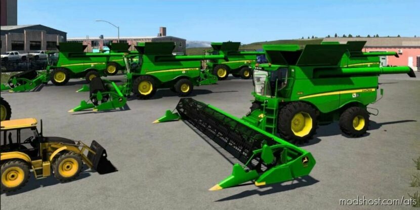 Real Color For Tractor And Harvester for American Truck Simulator