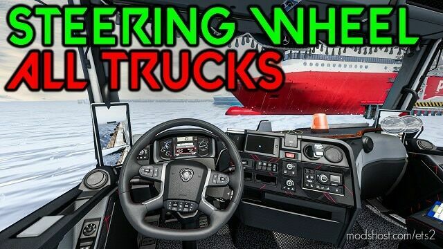 Mixed Steering Mode For All Vehicles v1.45 for Euro Truck Simulator 2