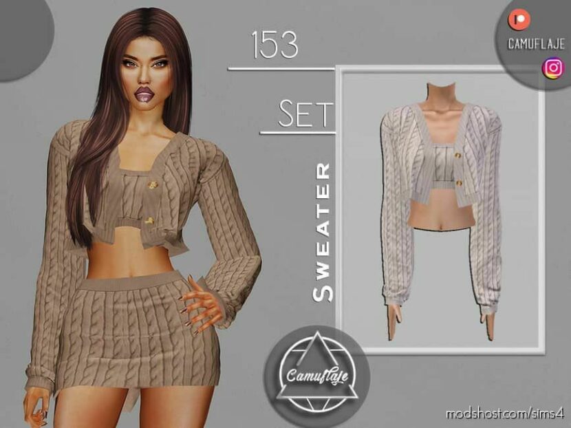SET 153 – Sweater for Sims 4