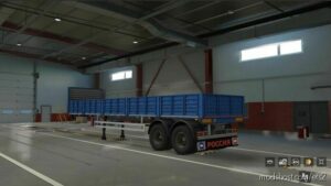 ETS2 Trailer Mod: Szap 9340 Bort Tent 1.45 (Image #2)