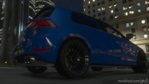 GTA 5 Volkswagen Vehicle Mod: 2020 VW Golf R MK7 Stance Add-On / Fivem | Extras (Image #3)