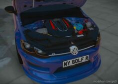 GTA 5 Volkswagen Vehicle Mod: 2020 VW Golf R MK7 Stance Add-On / Fivem | Extras (Image #4)