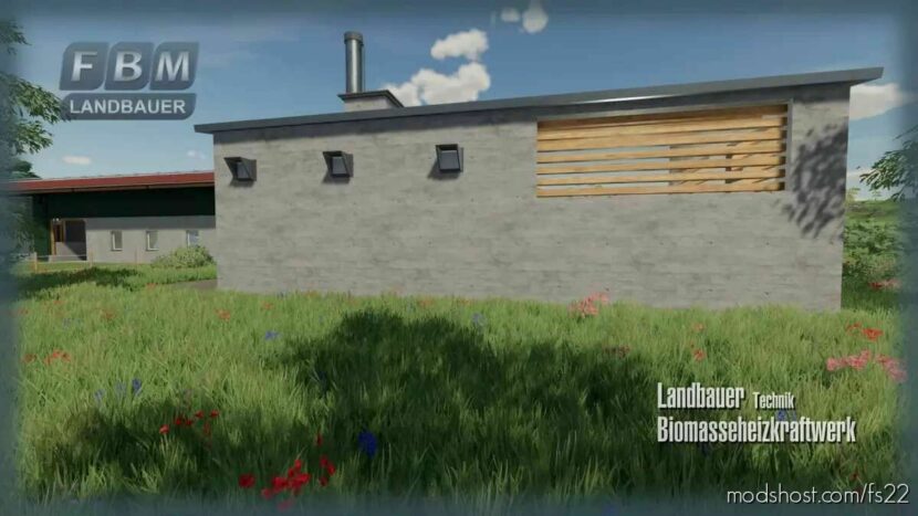 Landbauer BIO Heating Plant for Farming Simulator 22