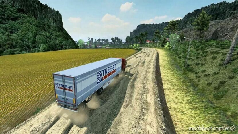 NEW Indonesia Map Combo Mdei – Icrf – Jawabarat & Tangkuban Perahu – [1.41 – 1.45] for Euro Truck Simulator 2