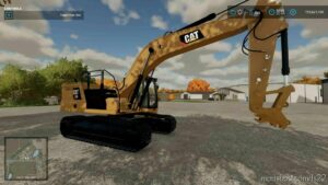 FS22 Caterpillar Forklift Mod: CAT 336 NXT GEN (Image #4)