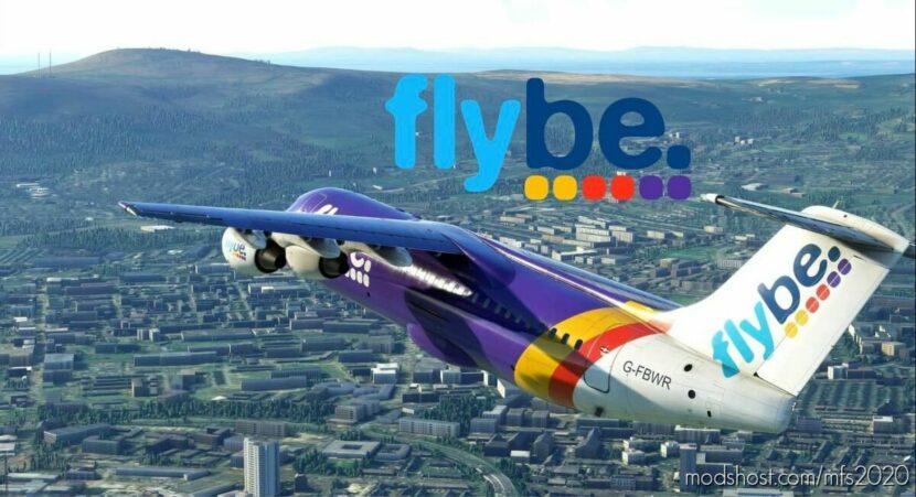 BAE 146-300 Flybe NEW G-Fbwr for Microsoft Flight Simulator 2020
