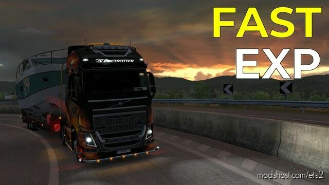 Fast EXP v1.45 for Euro Truck Simulator 2