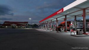 Real companies, gas stations & billboards v3.01.29 1.45 for American Truck Simulator