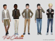 Martel Sweater Jacket Boys for Sims 4