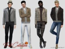Martel Sweater Jacket for Sims 4