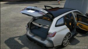 GTA 5 BMW Vehicle Mod: 2022 BMW M3 Touring Competition Add-On (Image #4)