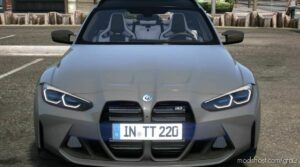 GTA 5 BMW Vehicle Mod: 2022 BMW M3 Touring Competition Add-On (Image #5)