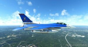 SC Designs F-16C Usaf 175TH FS 75TH Anniversary for Microsoft Flight Simulator 2020