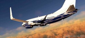 MSFS 2020 737-700 Livery Mod: Pmdg 737-700BBJ N9PF (Image #2)