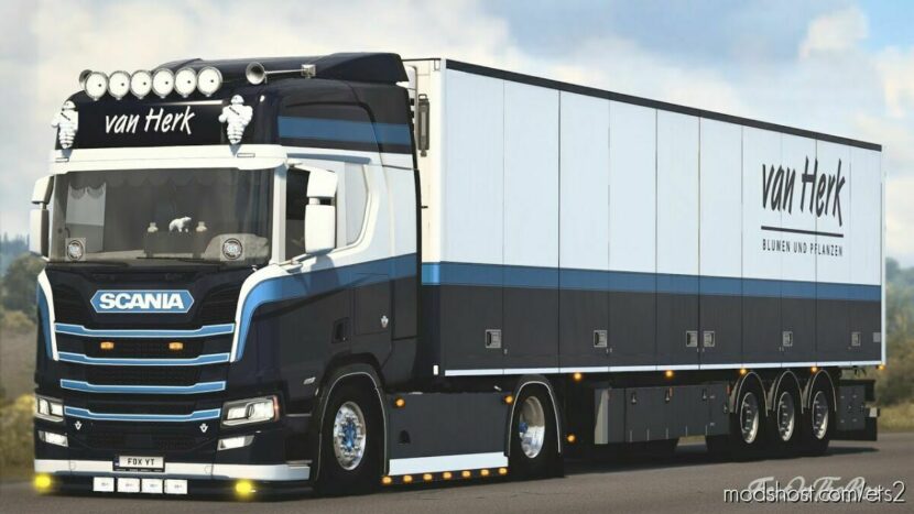 Scania NG Vanherk Openpipe v1.45 for Euro Truck Simulator 2