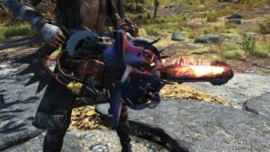 Junkyard Fuzzy Chainsaw Re-Skin for Fallout 76