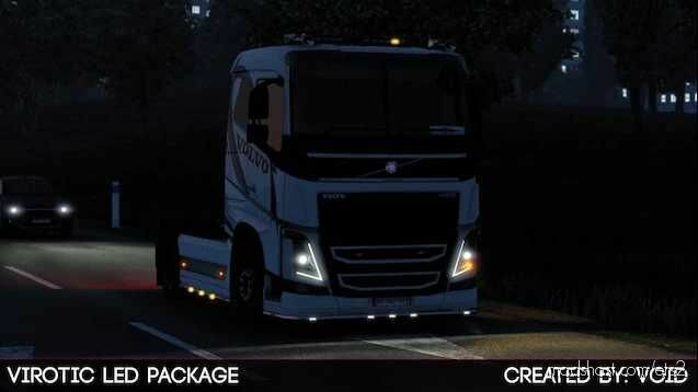 Virotic LED Package V3.6 for Euro Truck Simulator 2