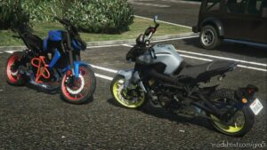 GTA 5 Yamaha Vehicle Mod: Mt-09/Fz-09 2017 Add-On | Tuning | Liveries (Image #2)