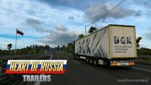 Company trailers from Heart of Russia into the ownership v1.45 for Euro Truck Simulator 2