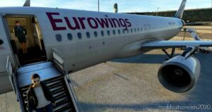 MSFS 2020 A320 Livery Mod: Eurowings Fenix A320 Oe-Iew (Image #2)