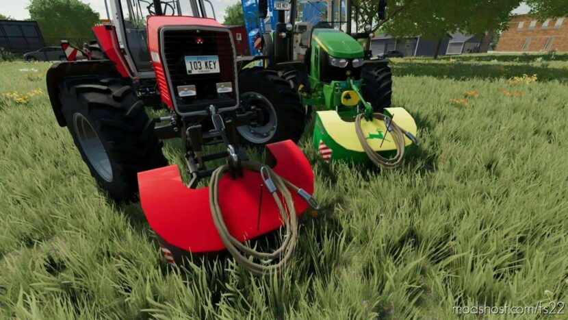Agri-Weld MF And JD Weight Pack for Farming Simulator 22