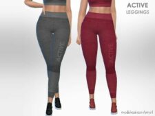 Active Leggings for Sims 4