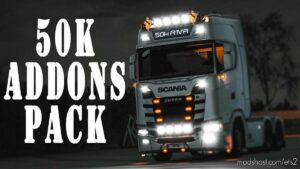 50K Legendary Addons Pack v1.45.2.12 for Euro Truck Simulator 2