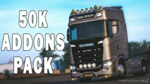 ETS2 Part Mod: 50K Legendary Addons Pack v1.45.2.12 (Image #2)