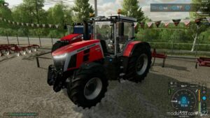 Massey Ferguson 8S V1.2.0.1 for Farming Simulator 22