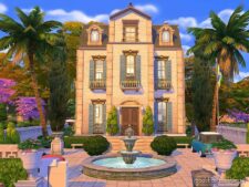 Luxury Townhouse – NO CC for Sims 4