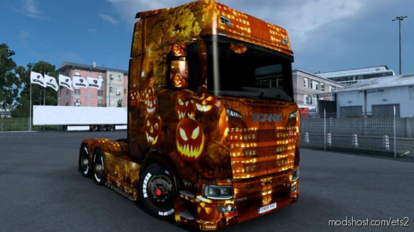 Halloween Skin for Euro Truck Simulator 2
