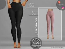 SET 166 – Leggings for Sims 4