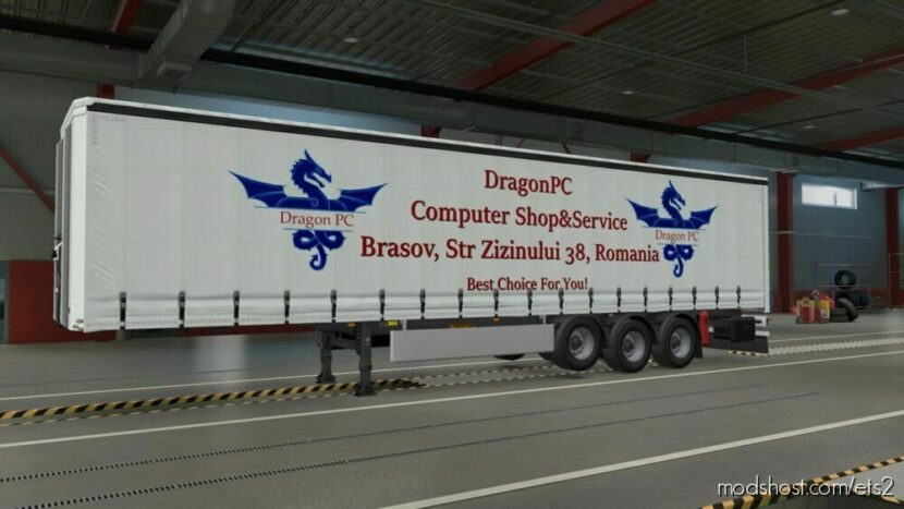 Dragonpc Trailer Skin for Euro Truck Simulator 2