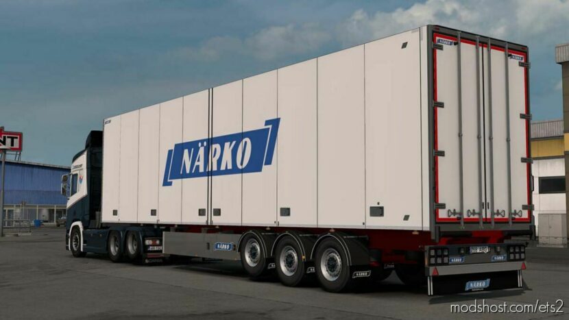 Närko trailers by Kast v1.2.6 for Euro Truck Simulator 2