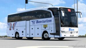 ETS2 Mercedes-Benz Skin Mod: MB Travego SE 15 SHD BEN Turi̇zm Ski̇n (Image #2)