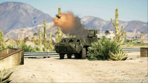 GTA 5 Vehicle Mod: Btr-4E Ukraine Add-On (Image #3)