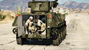 GTA 5 Vehicle Mod: Btr-4E Ukraine Add-On (Image #5)