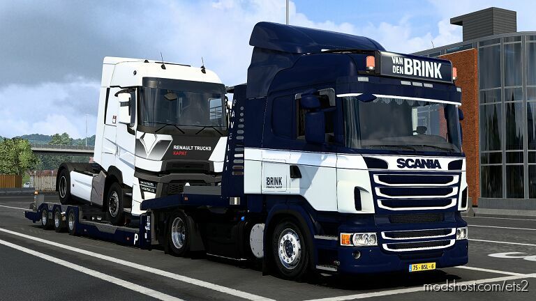 Scania FreD VAN DEN Brink Skin for Euro Truck Simulator 2