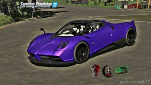 FS22 Car Mod: Pagani Huayra (Image #4)