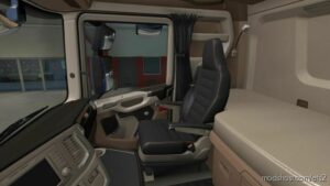 ETS2 Scania Mod: S & R Beige Interior (Image #2)