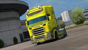 Scania Grey Yellow RJL for Euro Truck Simulator 2