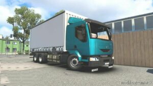 ETS2 Truck Mod: Renault Midlum 220DCi v1.45.2.12 (Image #2)