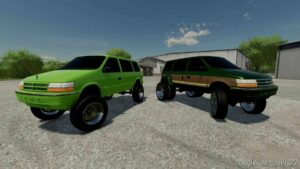 FS22 Dodge Mod: Caravan 1991 (Image #5)