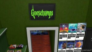 Sims 4 Object Mod: Goosebumps Stuff Pack (Image #9)