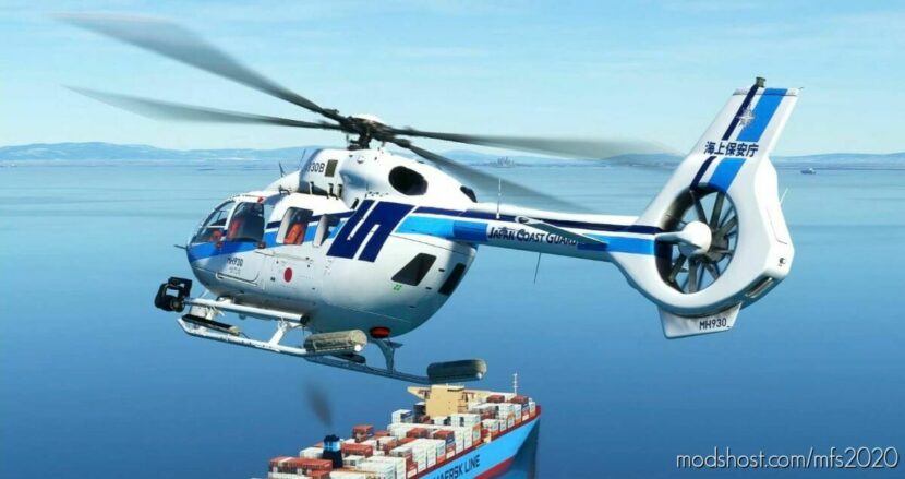 Fictional | HPG H145 Offshore | Japan Coast Guard | JA930B for Microsoft Flight Simulator 2020