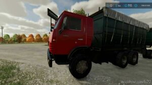 FS22 Kamaz Truck Mod: 5320 + Trailer GKB (Image #5)