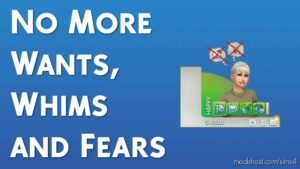 NO More Wants, Whims And Fears [UI Icons] for Sims 4